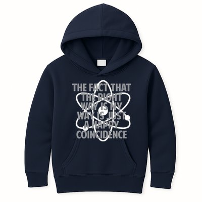 Fact That I'm Right Happy Coincidence Kids Hoodie