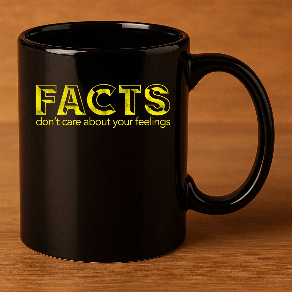 Facts Don't Care About Your Feelings 11oz C Handle Ceramic Mug