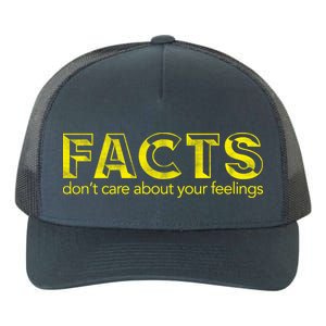 Facts Don't Care About Your Feelings Yupoong Adult 5-Panel Trucker Hat