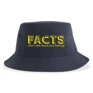 Facts Don't Care About Your Feelings Sustainable Bucket Hat