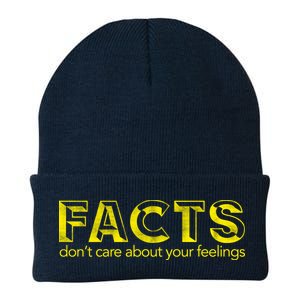 Facts Don't Care About Your Feelings Knit Cap Winter Beanie