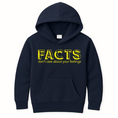 Facts Don't Care About Your Feelings Kids Hoodie