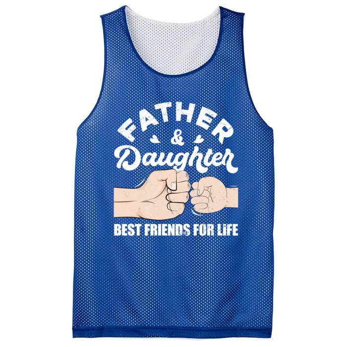 Father And Daughter Best Friends For Life Gift For Family Gift Mesh Reversible Basketball Jersey Tank