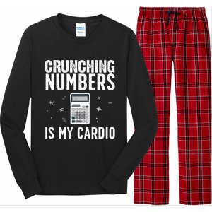 Funny Accounting Design For Men Women Accountant CPA Analyst Long Sleeve Pajama Set