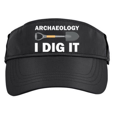 Funny Archeologist Design Archeology Lovers Adult Drive Performance Visor