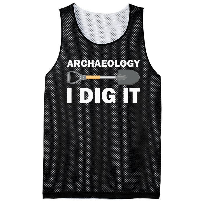 Funny Archeologist Design Archeology Lovers Mesh Reversible Basketball Jersey Tank