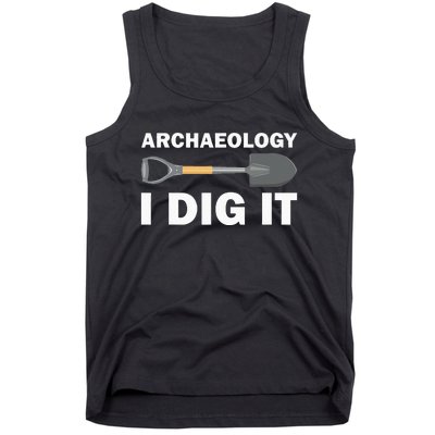 Funny Archeologist Design Archeology Lovers Tank Top