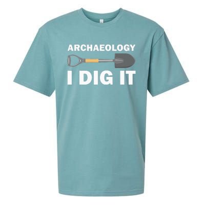 Funny Archeologist Design Archeology Lovers Sueded Cloud Jersey T-Shirt