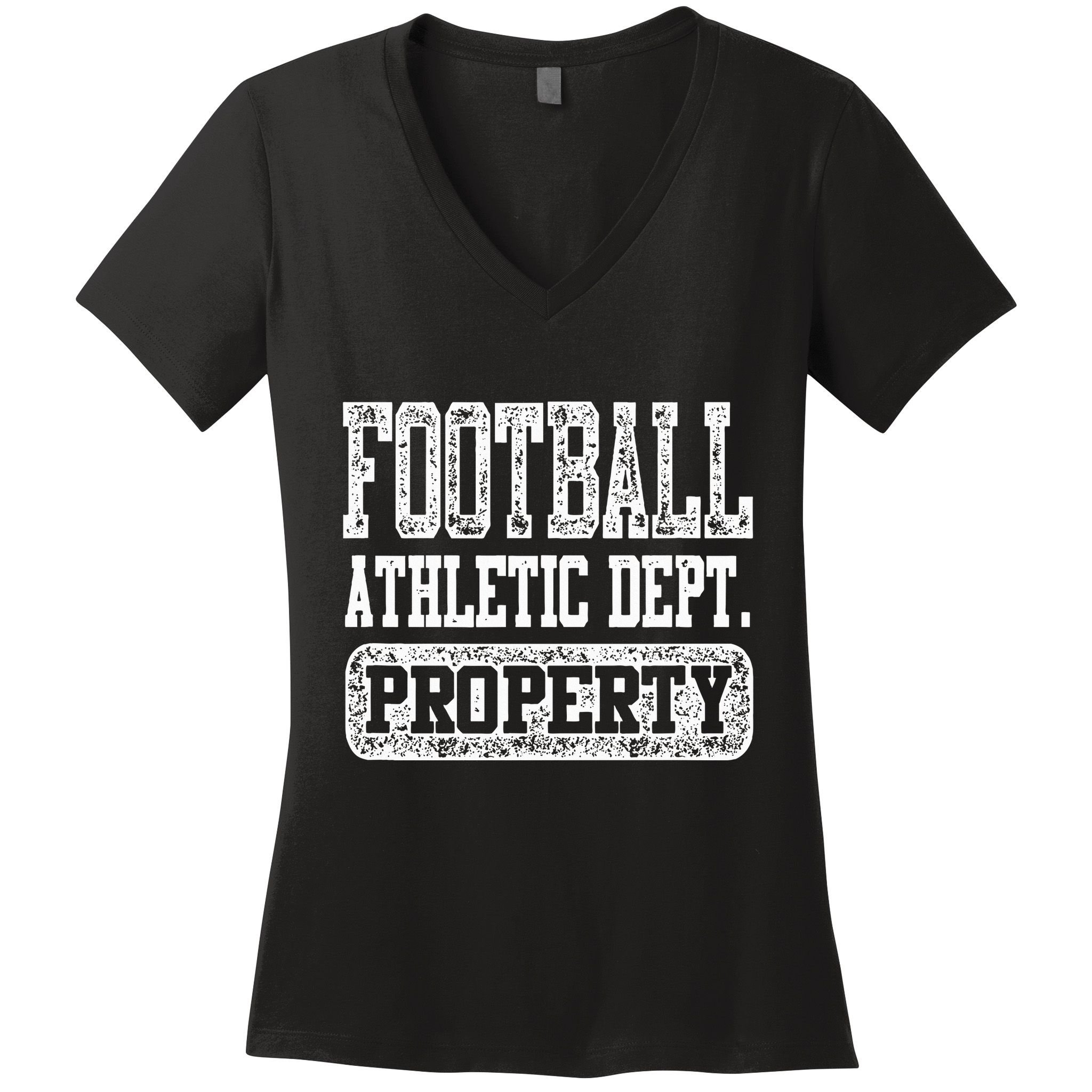 Football Athletic Dept. Women's V-Neck T-Shirt