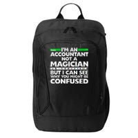 Funny Accountant Design For Women Accountant Accounting City Backpack