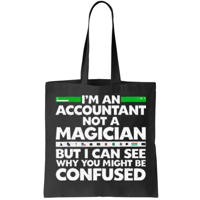 Funny Accountant Design For Women Accountant Accounting Tote Bag