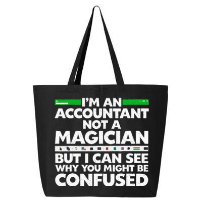 Funny Accountant Design For Women Accountant Accounting 25L Jumbo Tote