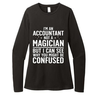 Funny Accountant Design For Women Accountant Accounting Womens CVC Long Sleeve Shirt