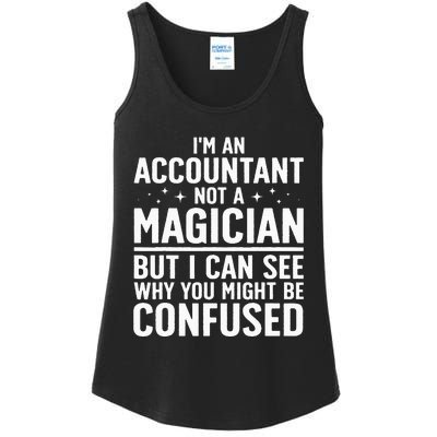 Funny Accountant Design For Women Accountant Accounting Ladies Essential Tank