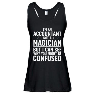 Funny Accountant Design For Women Accountant Accounting Ladies Essential Flowy Tank