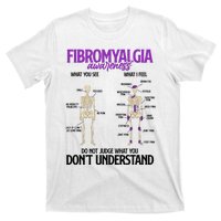 Fibromyalgia Awareness Do Not Judge What You Dont Understand T-Shirt