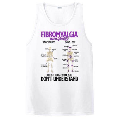 Fibromyalgia Awareness Do Not Judge What You Dont Understand PosiCharge Competitor Tank