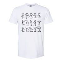 Funny Algebra Dance Graph Figures Math Equation Softstyle CVC T-Shirt