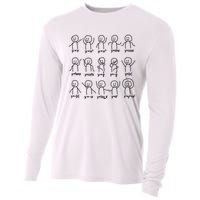 Funny Algebra Dance Graph Figures Math Equation Cooling Performance Long Sleeve Crew