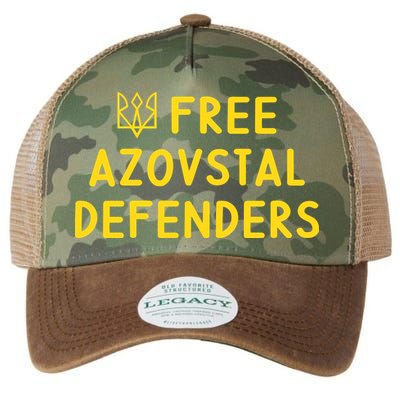 Free Azovstal Defenders Legacy Tie Dye Trucker Hat
