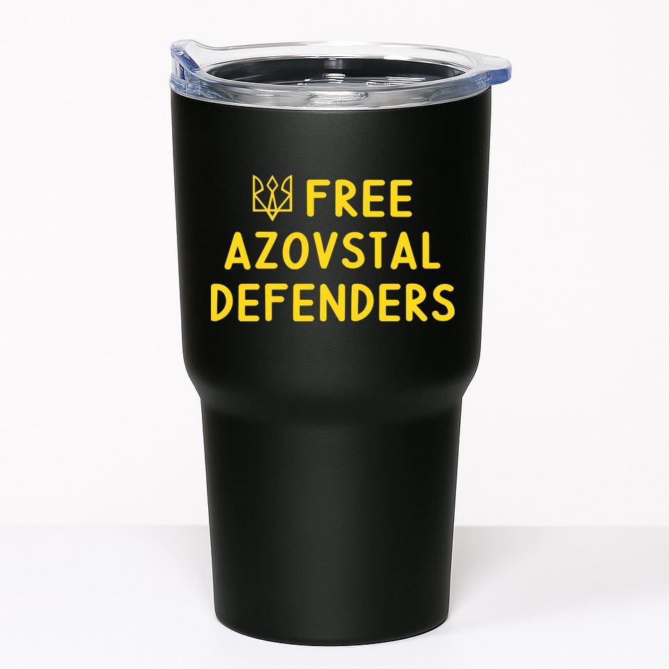 Free Azovstal Defenders Tumbler