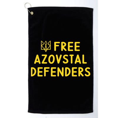 Free Azovstal Defenders Golf Towel