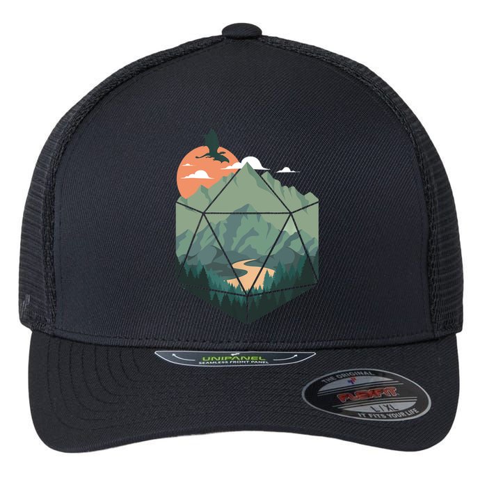 Fantasy Art Design, Nerdy Gaming, Geeky Gamer Flexfit Unipanel Trucker Cap