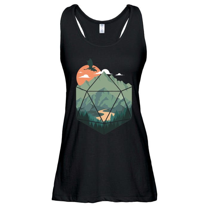 Fantasy Art Design, Nerdy Gaming, Geeky Gamer Ladies Essential Flowy Tank