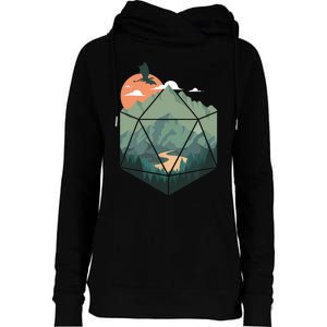 Fantasy Art Design, Nerdy Gaming, Geeky Gamer Womens Funnel Neck Pullover Hood