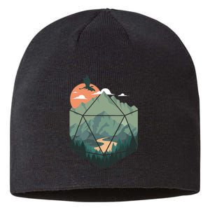 Fantasy Art Design, Nerdy Gaming, Geeky Gamer Sustainable Beanie