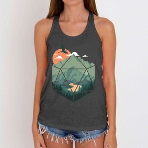 Fantasy Art Design, Nerdy Gaming, Geeky Gamer Women's Knotted Racerback Tank