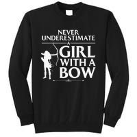 Funny Archery Design For  Bowhunter Archery Fans Tall Sweatshirt