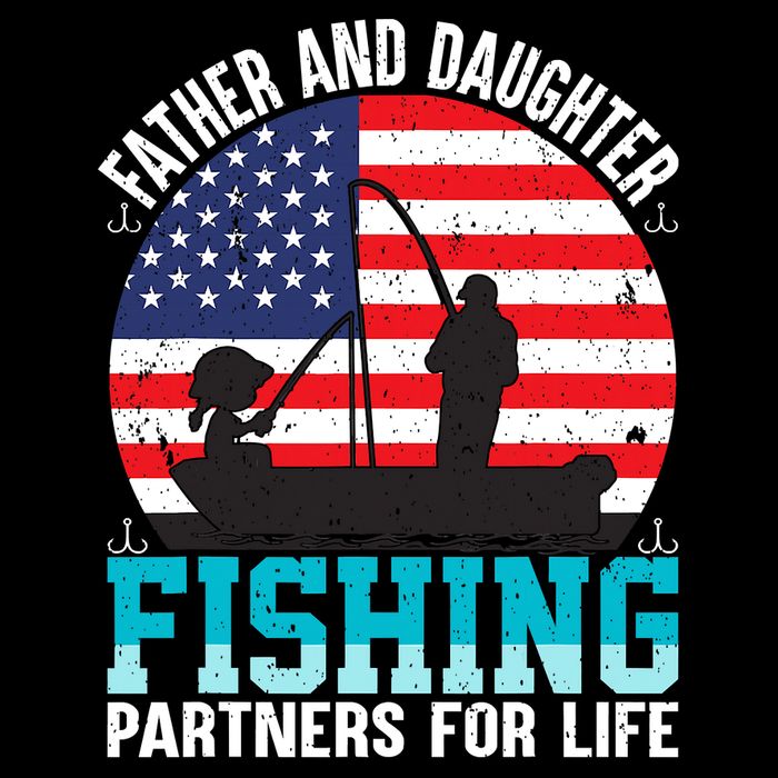 Father And Daughter Fishing Partners For Life Funny Impact Tech Backpack