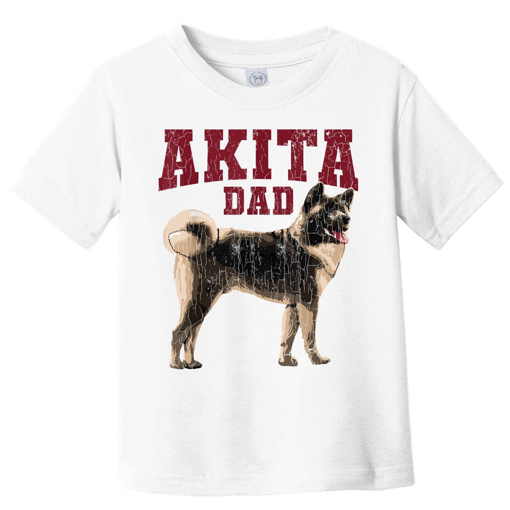 Funny Akita Dad For Men Akita Owner Gifts Toddler T-Shirt