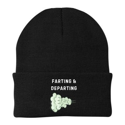 Farting And Departing Funny Hilarious Ugly Airport Swap Gag  Beanie