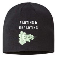 Farting And Departing Funny Hilarious Ugly Airport Swap Gag  Sustainable Beanie