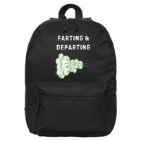 Farting And Departing Funny Hilarious Ugly Airport Swap Gag  16 in Basic Backpack