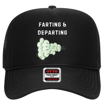 Farting And Departing Funny Hilarious Ugly Airport Swap Gag  Trucker Hat