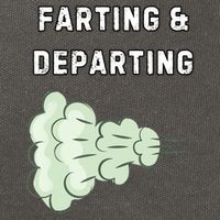 Farting And Departing Funny Hilarious Ugly Airport Swap Gag  Cotton Canvas Backpack