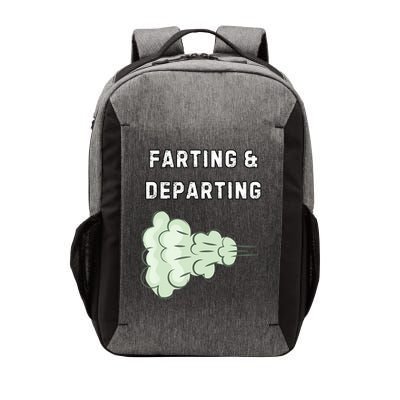 Farting And Departing Funny Hilarious Ugly Airport Swap Gag  Vector Backpack