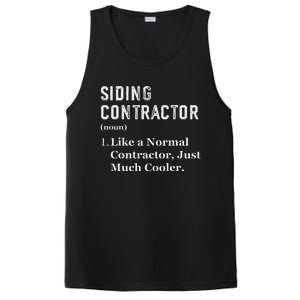 Funny Appreciation Day Siding Contractor PosiCharge Competitor Tank