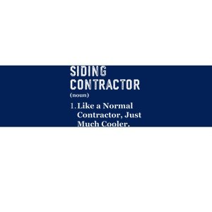 Funny Appreciation Day Siding Contractor Bumper Sticker