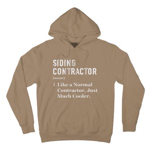 Funny Appreciation Day Siding Contractor Hoodie