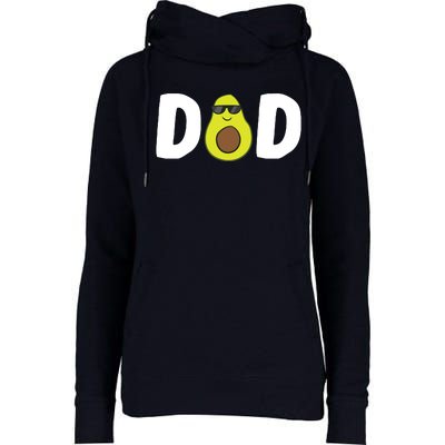 Funny Avocado Dad Guacamole Dad Vegan Dad Avocados Gift Womens Funnel Neck Pullover Hood