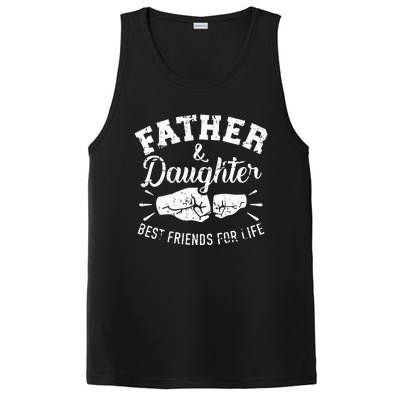 Father And Daughter Best Friends For Life PosiCharge Competitor Tank