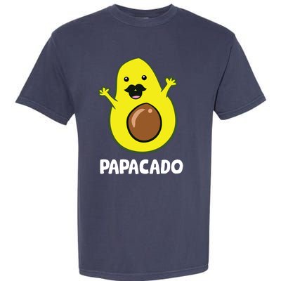 Funny Avocado Dad Vegan Guacamole Avocado Papacado Garment-Dyed Heavyweight T-Shirt