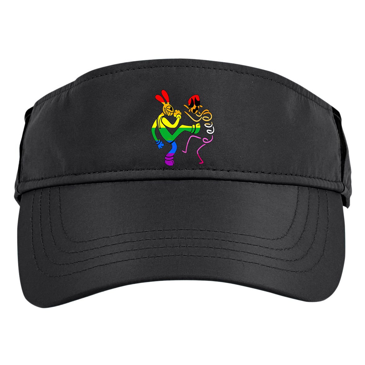 Funny Amazing Digital Circus Gooseworx LGBT  Adult Drive Performance Visor