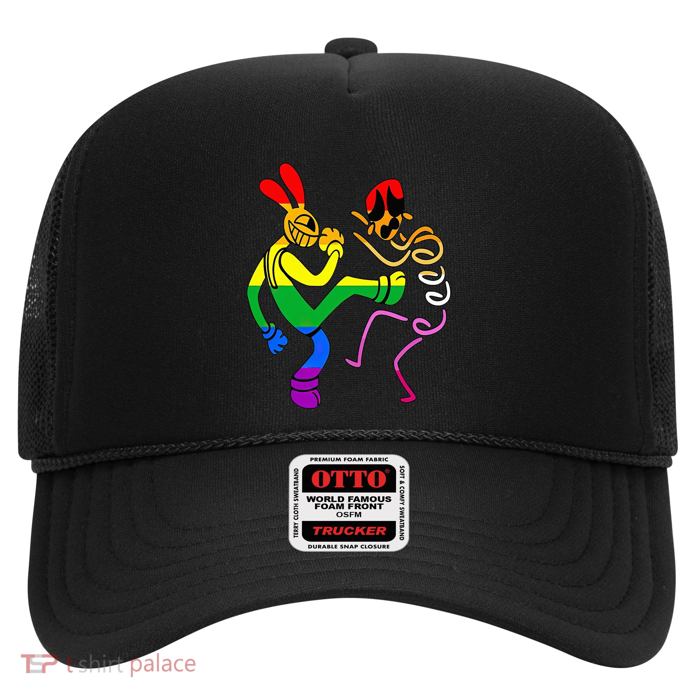 Funny Amazing Digital Circus Gooseworx LGBT  Trucker Hat