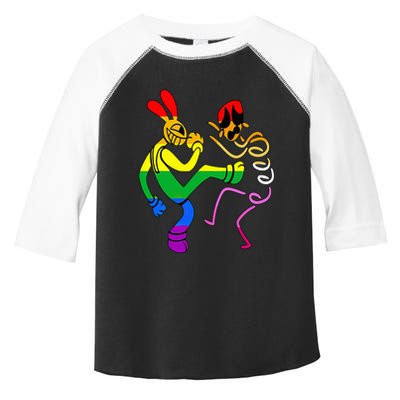 Funny Amazing Digital Circus Gooseworx LGBT  Toddler Fine Jersey T-Shirt