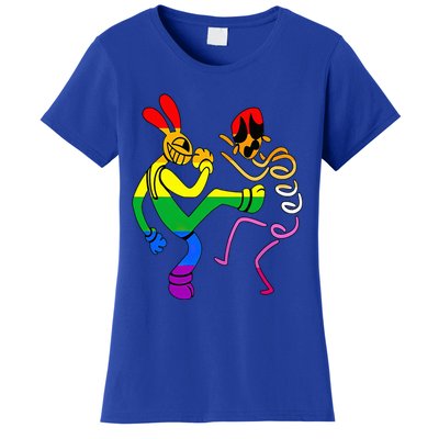 Funny Amazing Digital Circus Gooseworx LGBT  Women's T-Shirt